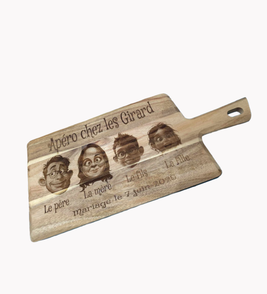 Planche caricature - Accacia